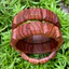 Vòng Tay Gỗ Sưa Đỏ Bản lách 18x18mm