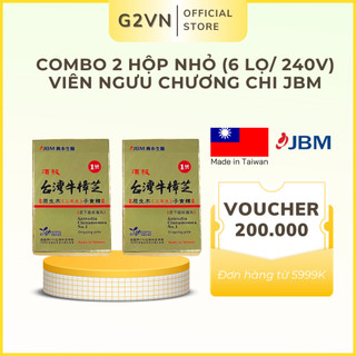 [HÀNG CÔNG TY] Thực Phẩm Bảo Vệ Sức Khỏe Viên Ngưu Chương Chi Antrodia Cinnamomea  JBM Số 1 Đài Loan