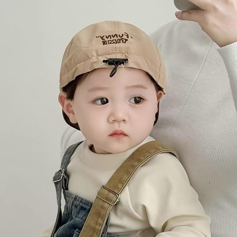 Mũ Bóng Chày Mùa Hè Mỏng Thoáng Khí Bé Trai Bé Gái Hình Chân Gấu saubabi