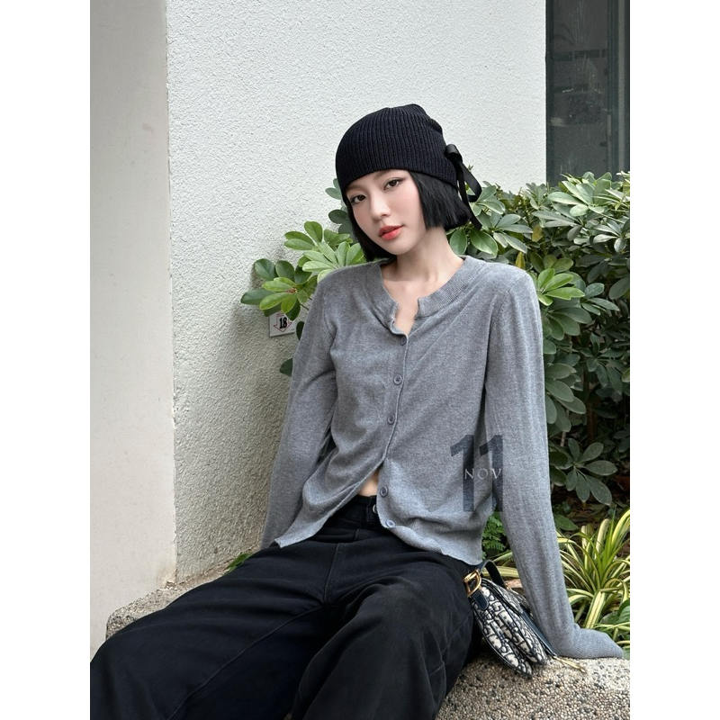 /NOV11/ ÁO CARDIGAN LEN DỆT KIM - Chất mỏng nhẹ, form siêu đẹp | BigBuy360 - bigbuy360.vn