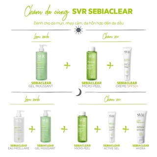 Kem chống nắng cho da nhạy cảm SVR Sebiaclear Crème SPF50 40ml
