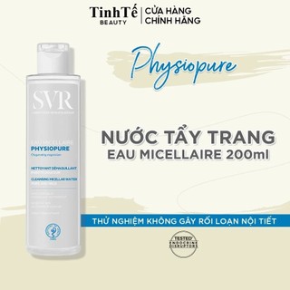 Nước tẩy trang làm sạch dành cho mọi loại da SVR PHYSIOPURE Eau Micellaire 200ml