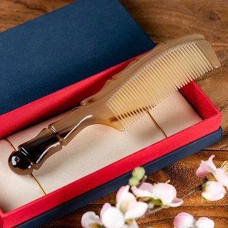 Lược Sừng Trâu tại Xưởng xuất Khẩu Nhật Hàn Hàng Trung Cao Cấp Giảm Sơ Rụng Tóc Chống Chẻ Ngọn