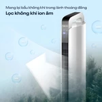 Quạt tháp đối lưu lọc không khí Ionizer Fujihome, quạt mát không cánh 3 chế độ gió điều khiển từ xa tiết kiệm điện — ảnh 5