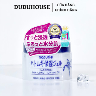 Gel dưỡng ẩm chiết xuất hạt Ý Dĩ Naturie Hatomugi Skin Conditioning 180g Duduhouse