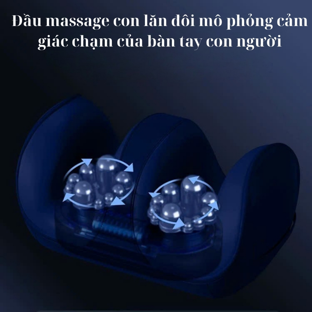 Máy massage chân cao cấp 3 chế độ xoa bóp tự động , bấm huyệt hồng ngoại