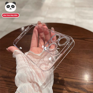 Ốp Lưng iPhone Silicon Trong Suốt  | Tương Thích iPhone 16/15/14/13/12/11 Pro Max/XR/XS Max