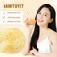 Nấm tuyết 100g, ngân nhĩ khô, không tẩy trắng, thơm, giòn, nguyên liệu nấu chè dưỡng nhan