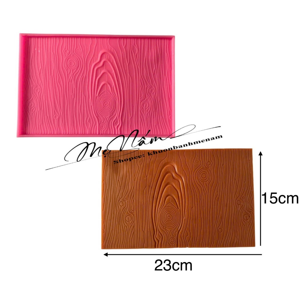 Khuôn silicon Viền vân gỗ