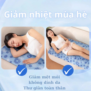 (SẴN) Đệm Gel Lạnh Làm Mát Giảm Nhiệt Mùa Hè MAISON Thảm Nước Chất Liệu PVC Chống Thấm Nước Cao Cấp