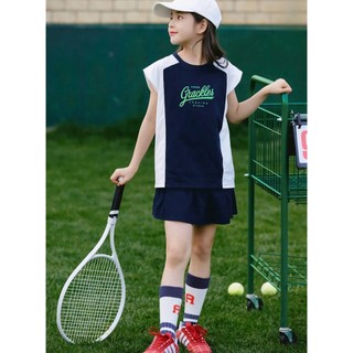 [B&G] Sét váy MLS thể thao năng động thỏa mái mùa hè cho bé gái từ 12-45kg(2-12 tuổi)
