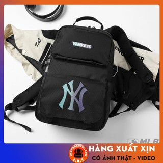 Balo đi học NY Yankees Gradient Color Logo Có Nhiều Ngăn, Balo Đi Học Thời Trang Chất Vải Chống Nước