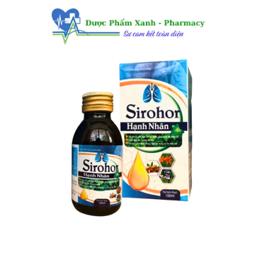 Siro Ho Hạnh Nhân Thảo Dược Giảm Ho, Bổ Phế, Khản Tiếng Kéo Dài - Chai 100ml