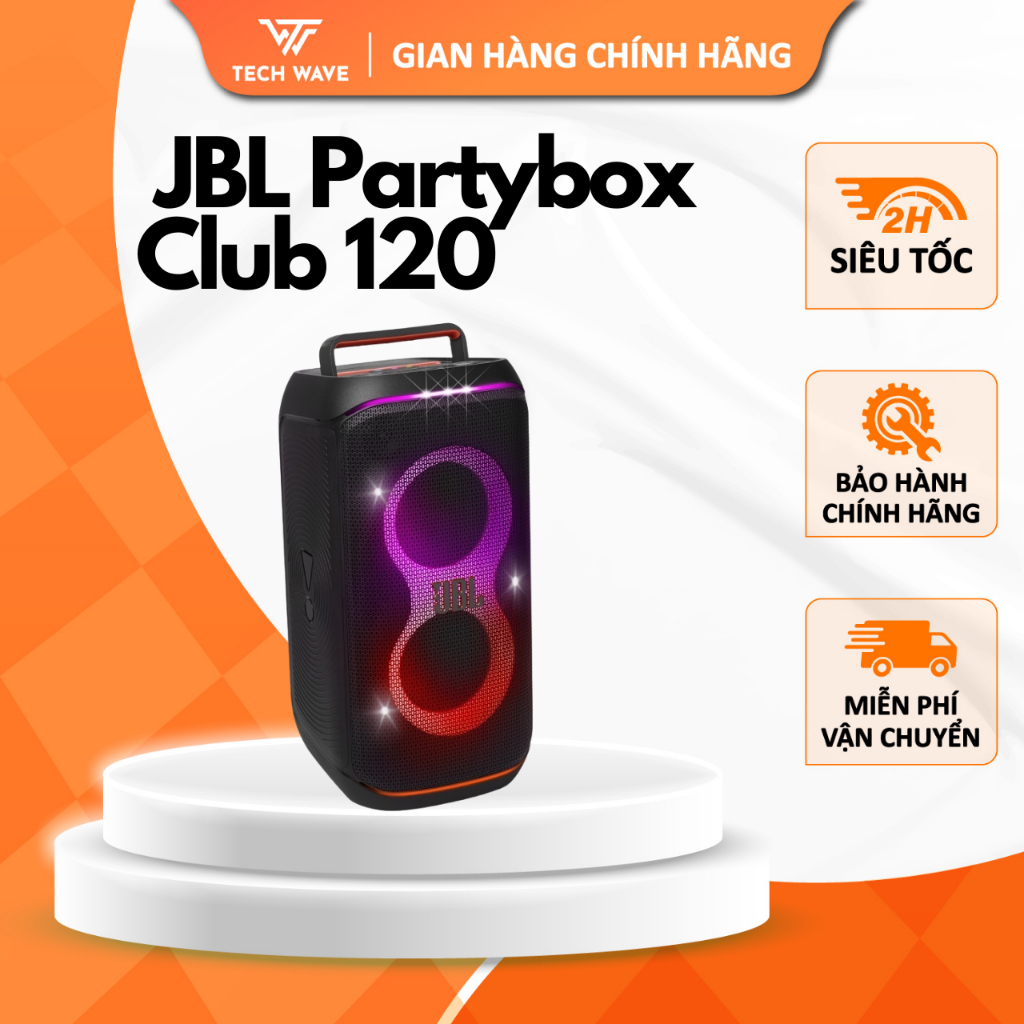 [Tặng Mic Alpha Works D2] LOA JBL PARTYBOX CLUB 120 - HÀNG CHÍNH HÃNG ...