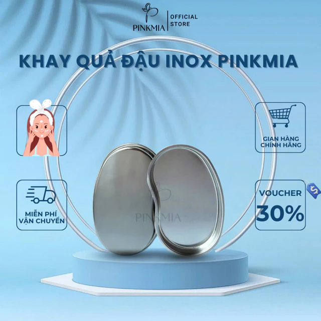 Khay Quả Đậu Inox Pinkmia Chuyên Sử Dụng Trong Spa và Thẩm Mỹ Viện