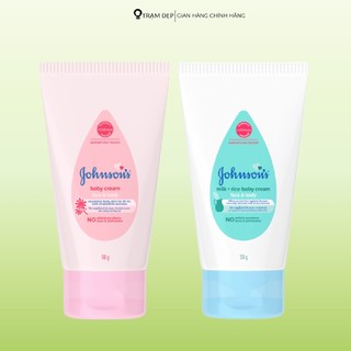 Kem Dưỡng Ẩm Mềm Da Johnson's Baby Cream (50g)