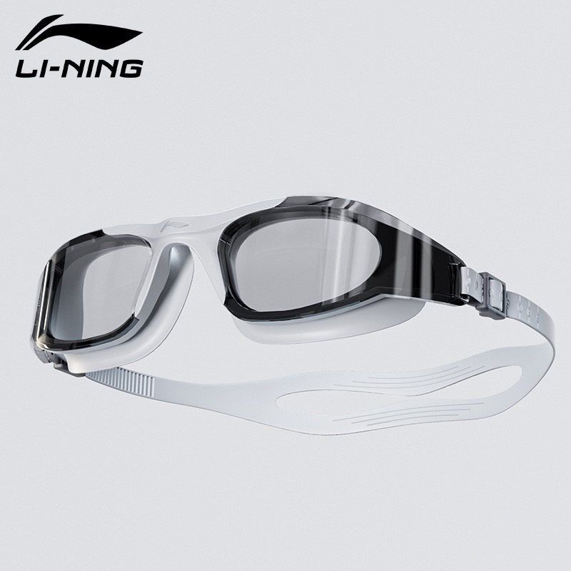 🆘Kính Bơi Li-Ning Chống Nước, Chống Sương Mù, Fullbox Cao Cấp, Tặng bịt tai