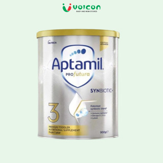 Sữa Aptamil Profutura Úc số 1/2/3/4 (900 g) – Hệ Synbiotic + DHA & Canxi giúp phát triển toàn diện