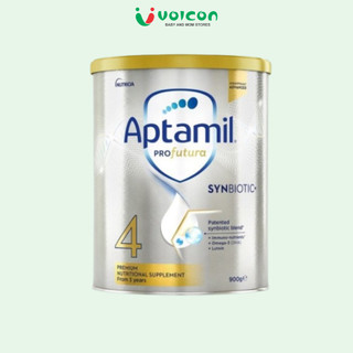 Sữa Aptamil Profutura Úc số 1/2/3/4 (900 g) – Hệ Synbiotic + DHA & Canxi giúp phát triển toàn diện
