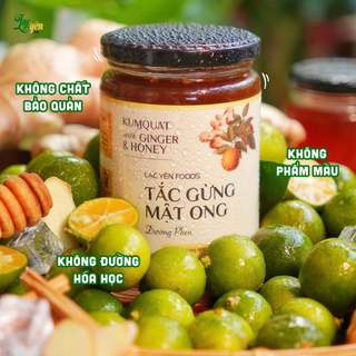 Combo 3 Hũ Tắc Gừng Mật Ong Lạc Yên Foods, Kèm Quà Tặng