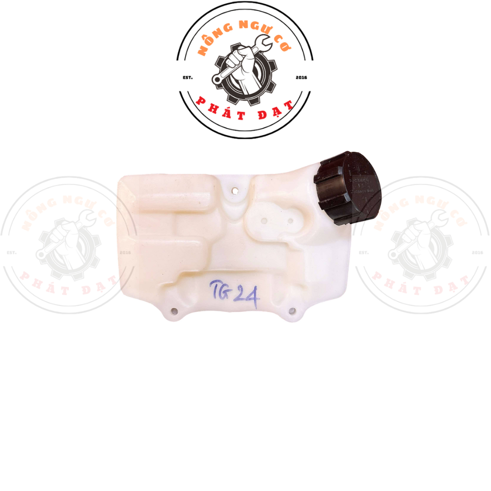 Bình xăng lớn máy cắt cỏ KAWASAKI TG24-TG25 xài chung nhựa dày, cứng, bền đẹp, vừa khớp như zin