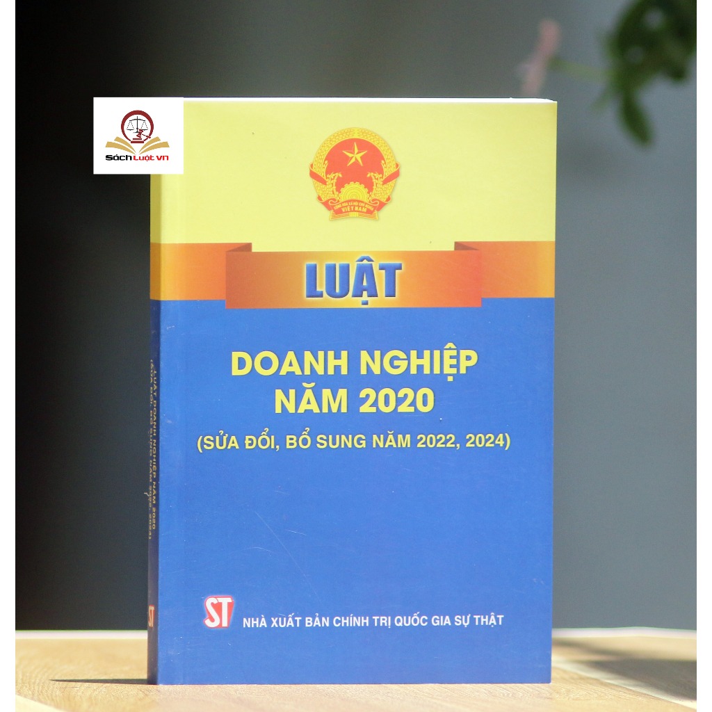 Ảnh Sách -Luật Doanh nghiệp (sửa đổi, bổ sung năm 2022, 2024) 1