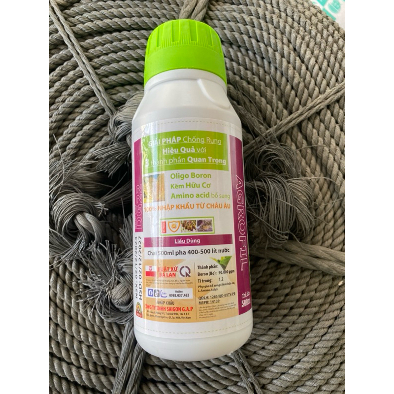 Botrac zinc amino chống rụng trái Ba Lan 500ml