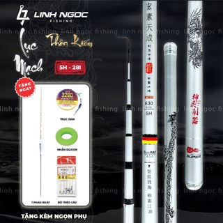 Cần Câu Đài Lục Mạch Thần Kiếm 5H - 28i Chuyên Rô Riếc Chép Giữ Cá Tốt