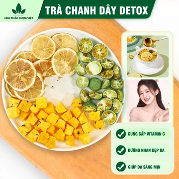 30 set Trà chanh dây Triệu Lộ Tư, trà chanh leo kim quất, trà detox dưỡng nhan, dưỡng da trắng sáng