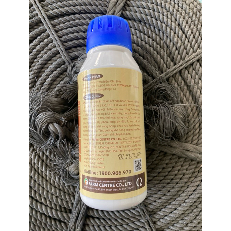 Kali canxi Silic hữu cơ 500ml