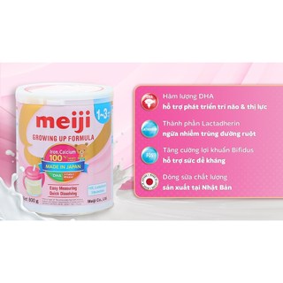 Sữa Bột Meiji Nhật Bản Nhập Khẩu Dạng Thanh và Lon 800g Chính Hãng Cho Bé