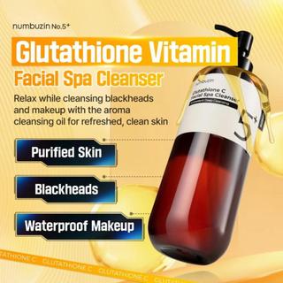 Dầu tẩy trang sáng da NUMBUZIN No.5+ Glutathione Vitamin Facial Spa Cleanser 200ml
