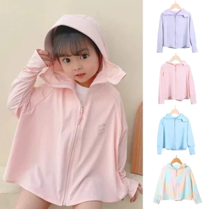 ACN2 - Áo chống nắng cho bé hàng Quảng Châu Loại 1, chất liệu lụa băng mềm nhẹ thoáng mát chống tia UV