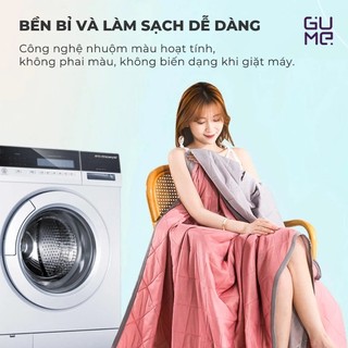 Chăn điều hoà GUME GM-P6066, Chăn lạnh thoáng khí- Kích thước 2mx2m3, mềm mịn thoải mái 4 mùa