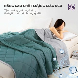 Chăn điều hoà GUME GM-P6066, Chăn lạnh thoáng khí- Kích thước 2mx2m3, mềm mịn thoải mái 4 mùa