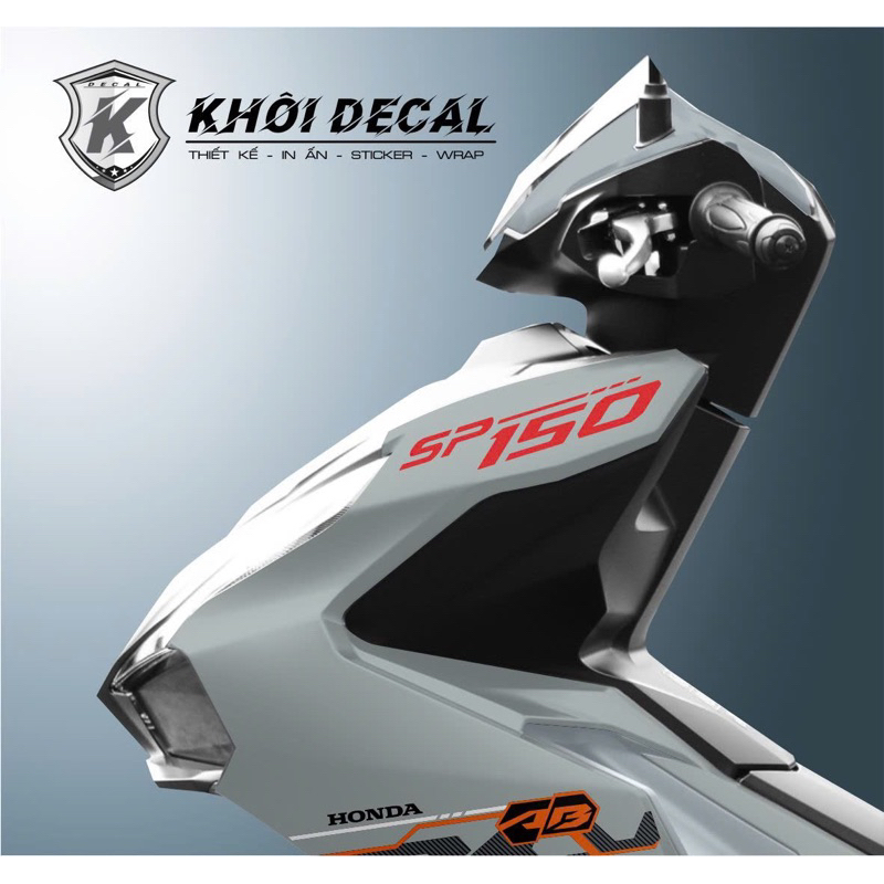 Tem sp150/ sp160 dán xe siêu đẹp/ giá 1 cặp