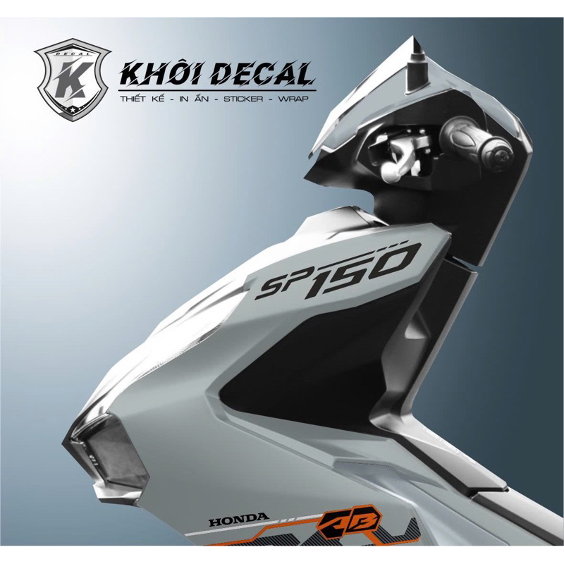 Tem sp150/ sp160 dán xe siêu đẹp/ giá 1 cặp
