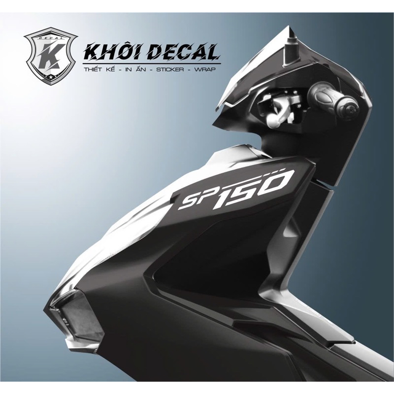 Tem sp150/ sp160 dán xe siêu đẹp/ giá 1 cặp
