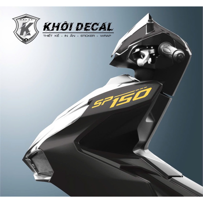 Tem sp150/ sp160 dán xe siêu đẹp/ giá 1 cặp
