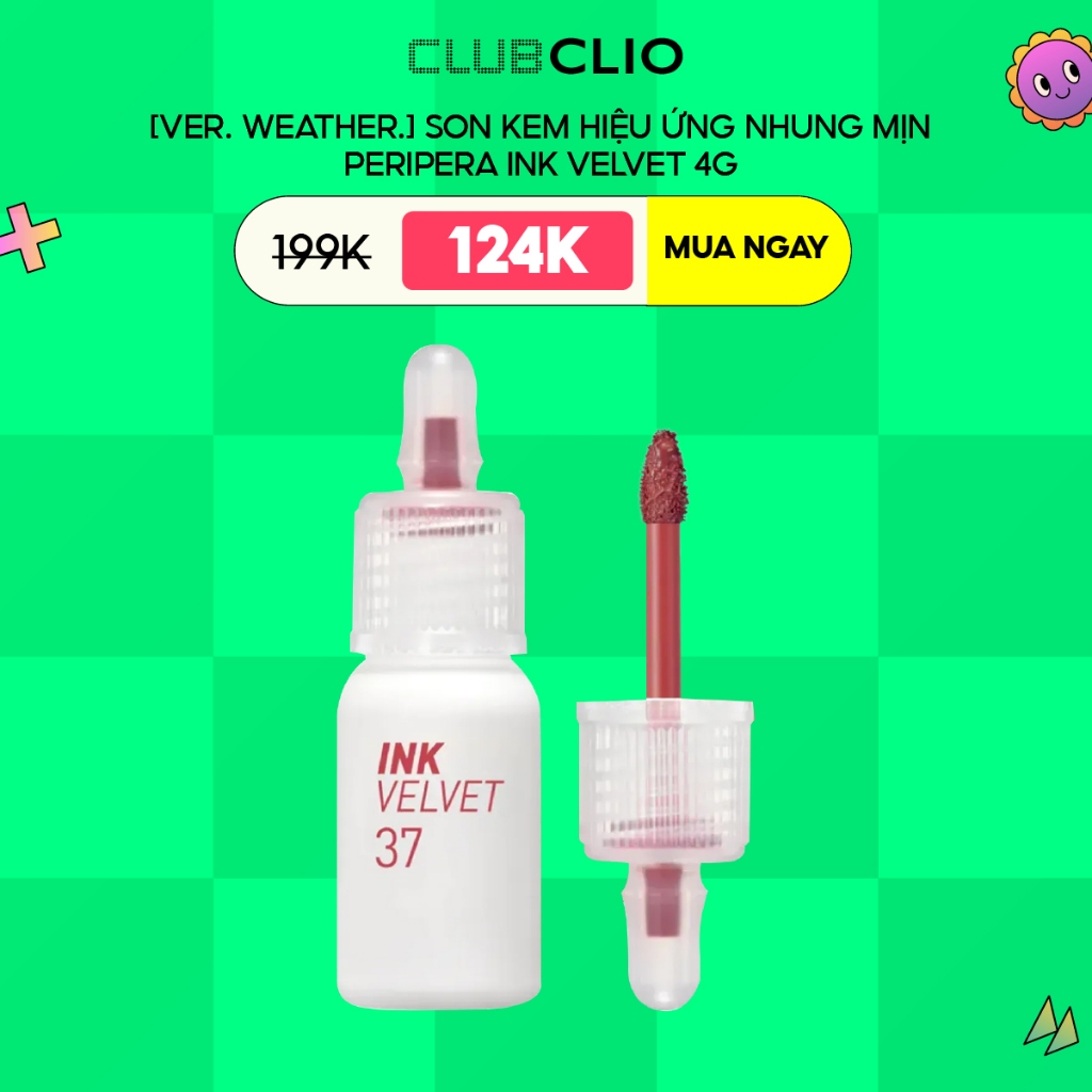 Ảnh Son Kem Lì Peripera Ink Velvet 4G 2