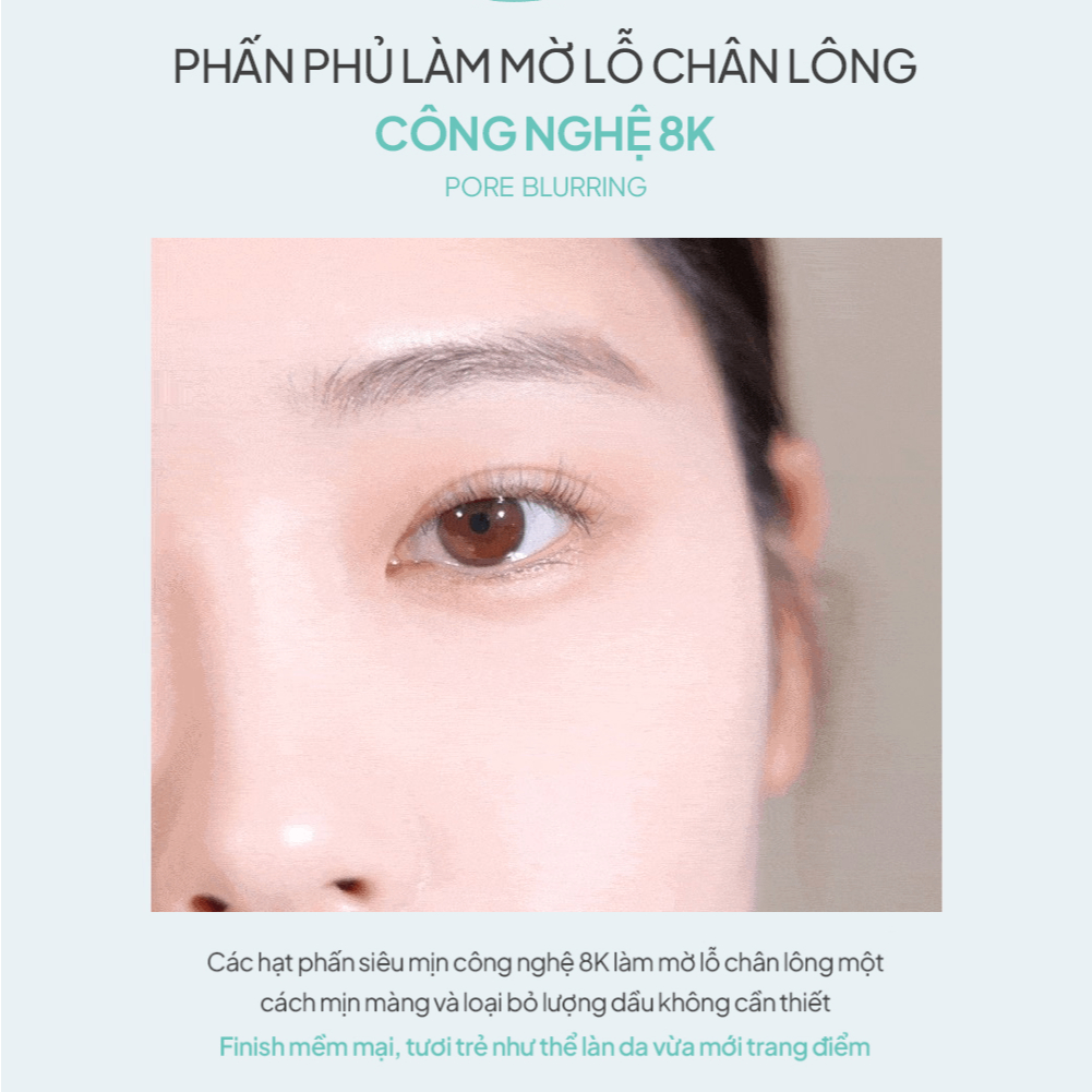 Ảnh Phấn Phủ Nén Kiềm Dầu Espoir Fresh Setting Powder 9g 3