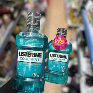 COMBO 2 chai NƯỚC SÚC MIỆNG LISTERINE THÁI LAN ( 750ml + 250ml )