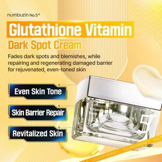 Kem dưỡng sáng mờ thâm NUMBUZIN No.5+ Vitamin Glutathione Dark Spot Laser Cream 50ml