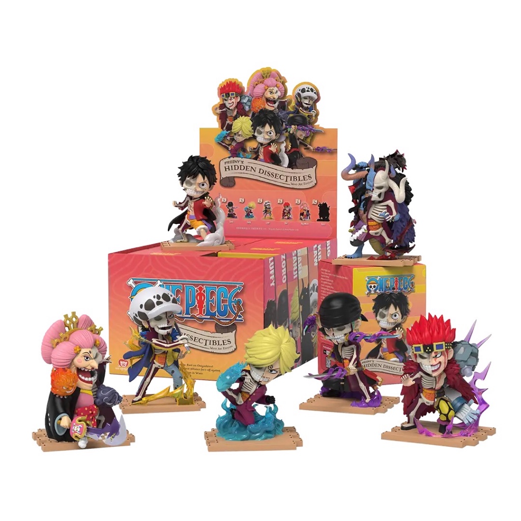 新品Mighty Jaxx ワンピース ルフィ フィギュア 6体セット Mighty Jaxx One Piece Luffy's Gears Series Six Blind Box