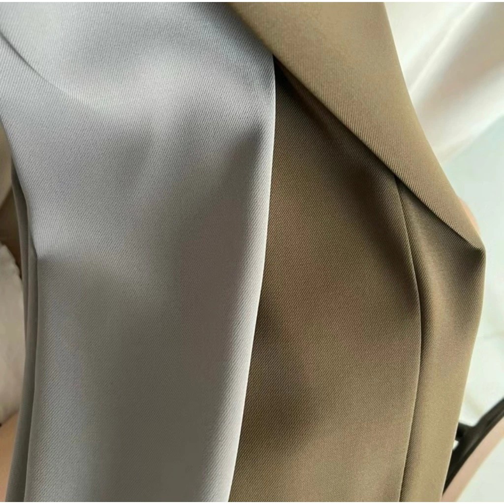 Quần Tây Ống Suông, Chất Gold Nhật Mềm Mịn Lưng Cao Tôn Dáng Dài - MAY Fashion