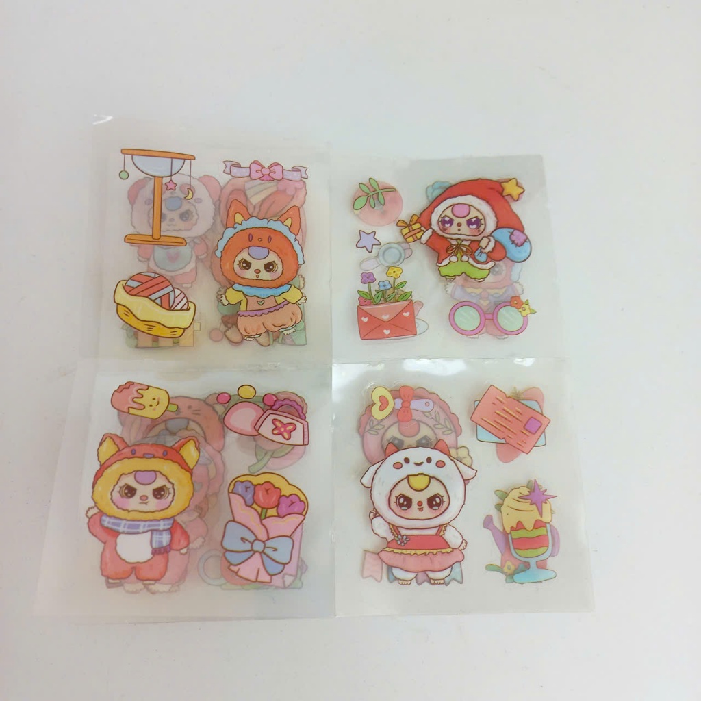 Hộp Sticker Capybara cute dễ thương-Hình dán trang trí tập sách vở,bàn học phong chách hàn quốc