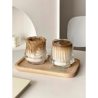 Ly thủy tinh uống cà phê, Ly hình núi Phú Sĩ, cốc thủy tinh chịu nhiệt 150ml cho quán cafe, bar,pub