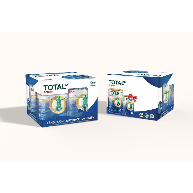 Ảnh Bộ quà tặng combo 2 sữa bột bổ sung dinh dưỡng Anlene TOTAL 10 800g/lon 2