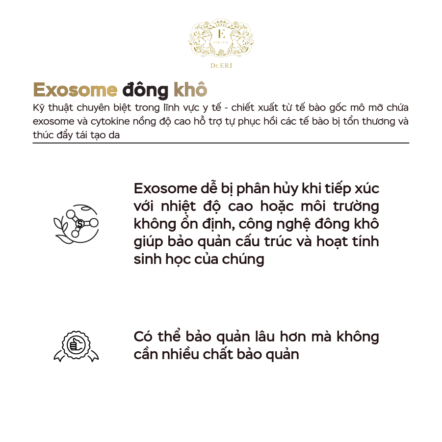 Tinh Chất Tế Bào Gốc E-SPECIAL THE SERUM E-XO Chứa Exosome Đông Khô Hỗ Trợ Phục Hồi Tái Tạo Cấu Trúc Da 80ml