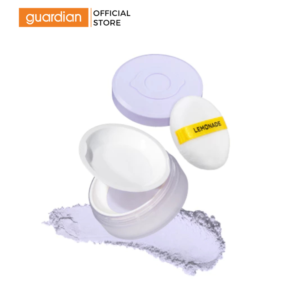 Phấn Phủ Bột Thuần Chay Màu Tím Lemonade Supermatte No Makeup Loose Powder Purple 9g